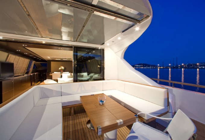 Motor yacht CELESTE -  Aft Deck